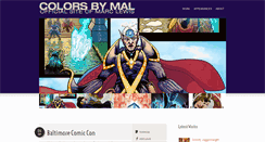 Desktop Screenshot of colorsbymal.com